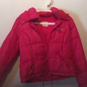 Hollister puffer jacket
